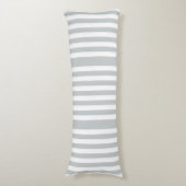 Grijze streepjes wijzigen in om het even welke kle lichaamskussen (Voorkant Verticaal)