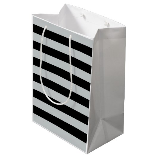 Grijze streepjes wijzigen in om het even welke kle medium cadeauzakje (Achterkant Gekanteld)