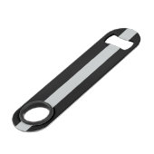 Grijze streepjes wijzigen in om het even welke kle speed flessenopener (Voorkant Gekanteld)