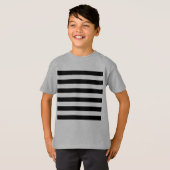 Grijze streepjes wijzigen in om het even welke kle t-shirt (Voorkant volledig)