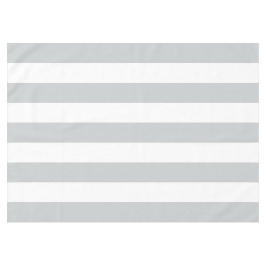 Grijze streepjes wijzigen in om het even welke kle tafelkleed (Voorkant (Horizontaal))