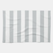 Grijze streepjes wijzigen in om het even welke kle theedoek (Horizontaal)