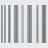 Grijze Strepen Cadeaupapier (Vlak)