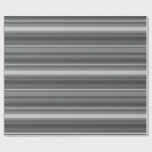 Grijze strepen cadeaupapier (Vlak)