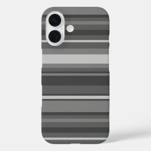 Grijze strepen iPhone 16 hoesje