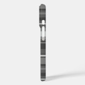 Grijze strepen Case-Mate iPhone case (Achterkant / Links)