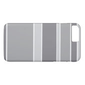 Grijze strepen Case-Mate iPhone case (Achterkant (Horizontaal))