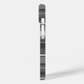 Grijze strepen Case-Mate iPhone case (Achterkant / Links)