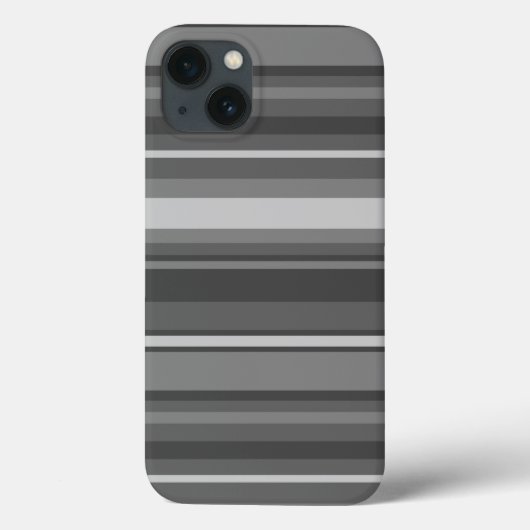 Grijze strepen Case-Mate iPhone hoesje (Achterkant)