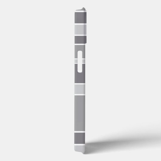 Grijze strepen Hoesje-Mate iPhone draagtas Case-Mate iPhone Case (Achterkant / Rechts)