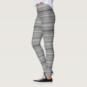 Grijze strepen leggings (Links)