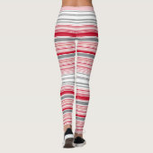 Grijze strepen leggings (Achterkant)