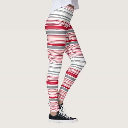 Grijze strepen leggings (Rechts)