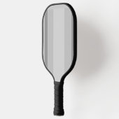 Grijze strepen patroon pickleball paddle (Links)