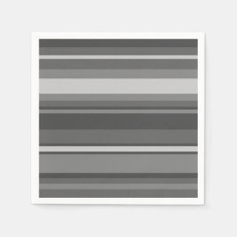 Grijze strepen servet
