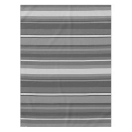 Grijze strepen tafelkleed