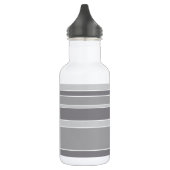 Grijze strepen waterfles (Links)