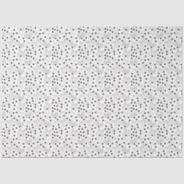 Grijze Strikken & Donkergrijze Stippen Tissuepapier