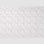 Grijze Strikken & Roze Stippen Tissuepapier (Voorkant)