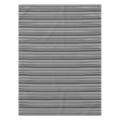 Grijze stripes tafelkleed (Voorkant)