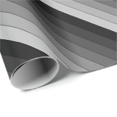 Grijze stripespatroonlegger cadeaupapier (Rol Hoek)
