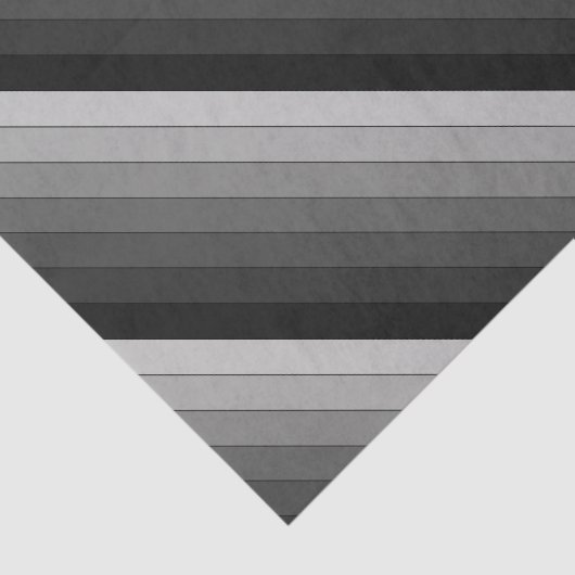 Grijze stripespatroonlegger tissuepapier (Detail)