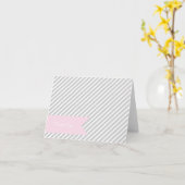 Grijze stripkaart blanco kaart (Gele Bloem)