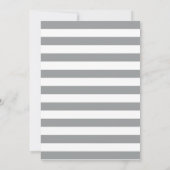 Grijze strips, lijnen, gestreept patroon, hernieuw kaart (Achterkant)