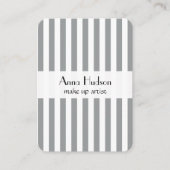 Grijze strips, Paarse strips, strips Visitekaartje (Voorkant)