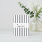 Grijze strips, Paarse strips, strips Visitekaartje (Staand voorkant)