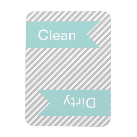 Grijze strips reinigen - Vuile wasmachine Magneten (Verticaal)