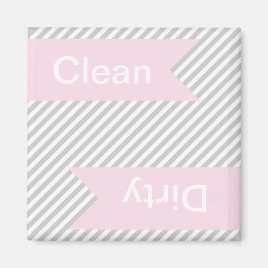 Grijze strips reinigen - Vuile wasmachine Magneten (Voorkant)