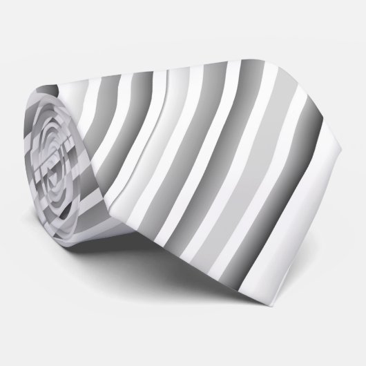 Grijze Stropdas (Opgerold)