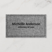 Grijze structuur | Zwarte grens Visitekaartje (Voorkant)
