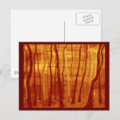 Grijze struikgewas briefkaart (Voorkant / Achterkant)