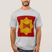 Grijze T-shirt Design ESPANA (Voorkant)