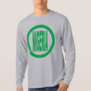 Grijze T-shirt NIGERIA
