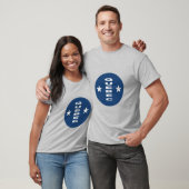 Grijze T-shirt QUEBEC (Unisex)