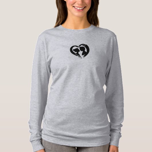 Grijze T-shirten T-shirt (Voorkant)