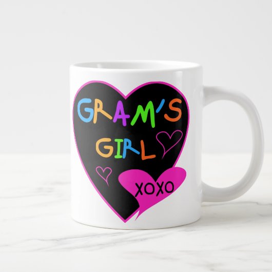 Grijze T-shirts, Mokken, Buttonnen, Hoesjes Grote Koffiekop (Rechts)