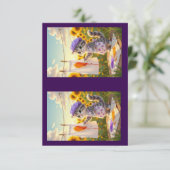 Grijze Tabby Cat schilderij Bedankkaart (Staand voorkant)