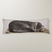 Grijze tablet druppelaar lichaamskussen (Achterkant)