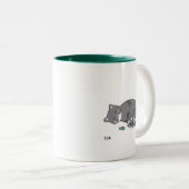 grijze tafel bij katten mok (Voorkant rechts)