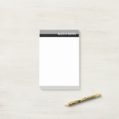 Grijze tafels post-it® notes (Op bureau)