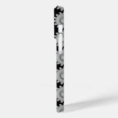 Grijze Tandwiel Case-Mate iPhone Case (Achterkant / Links)
