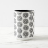 Grijze tandwielen mok (Midden)