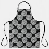 Grijze tandwielen schort (Voorkant)
