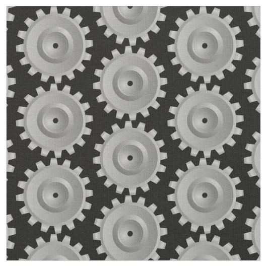 Grijze tandwielen stof (Close Up)