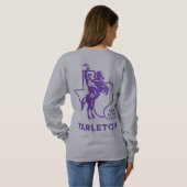 Grijze Tarleton trui (Achterkant volledig)