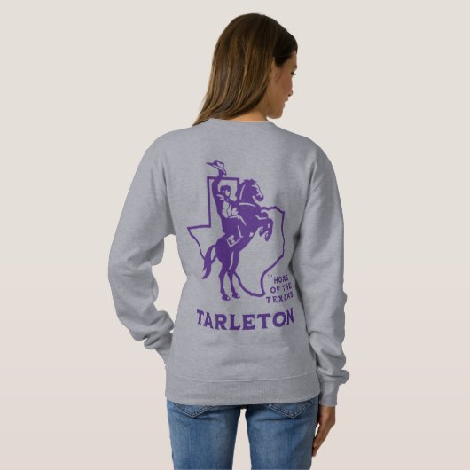 Grijze Tarleton trui (Achterkant volledig)
